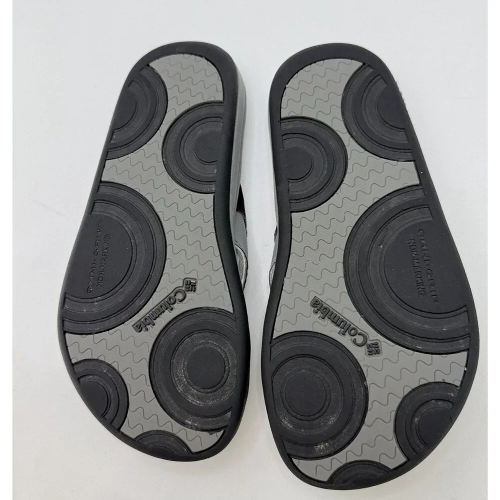 Columbia Toddler Unisex Slip-On Flip Flops Sandals‎ Size 1 Waterproof See Photos